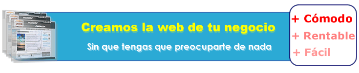 Creamos tu pgina web sin que tengas que preocuparte por nada