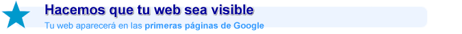 Posicionamiento web garantizado en Google